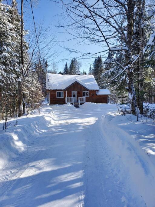 Chalet Riviere - Bord De Riviere - Romantique Saint-Alexis-des-Monts Exterior foto